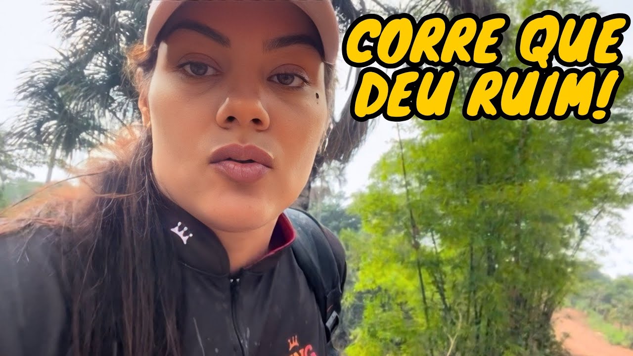 Só deu tempo de GRITAR corre que deu RUIM! Pesca.