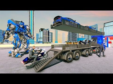 US Police Robot Transportation Simulator Game - Android Gameplay