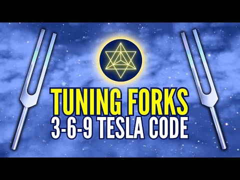 369 Hz + 396 Hz + 639 Hz + 963 Hz Tuning Forks | Nikola Tesla's 3-6-9 Secret Code