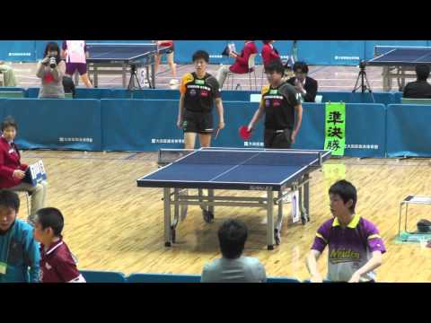 Table Tennis Tokyo MD;Yamamoto,Oshima vs Shimoyama,Ono 2013.3.16