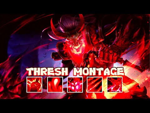 Thresh Montage #1 Best Support Plays ( Amazing hooks)