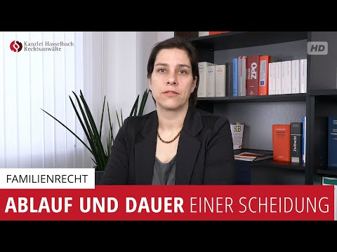 Process and duration of a divorce - Hasselbach Law Firm