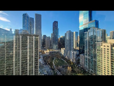 A sunny Lakeshore East 3-bedroom #3007 at North Harbor Tower