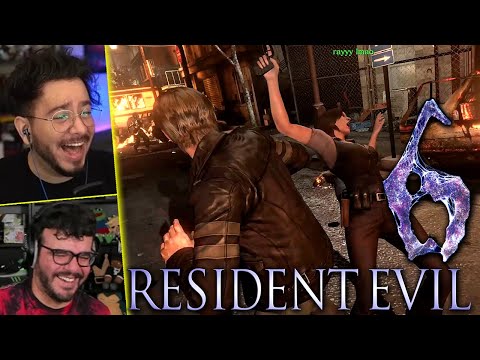 Resident Evil 6 Co-Op with Ray Narvaez Jr! ( Leon's Campaign - PC Gameplay )