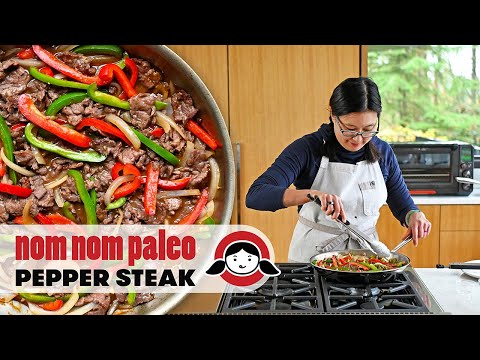 Pepper Steak (Whole30, Paleo, Gluten Free)