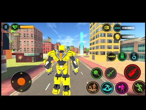 Snake Robot - Train Robot Games - Android Gameplay