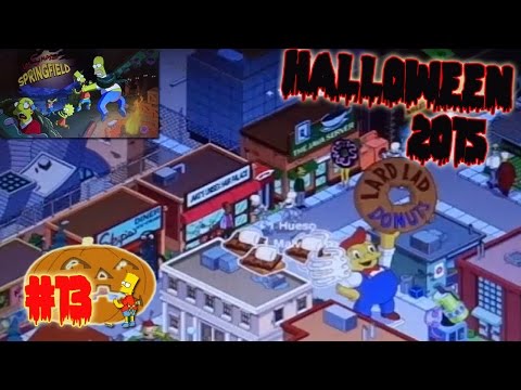 Los Simpson Springfield "Halloween'15: Cap. 13 - La Torre imposible y Árbol espeluznante" por Tony