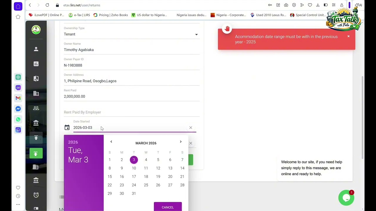 How to do your personal tax filing on e-tax (LIRS)