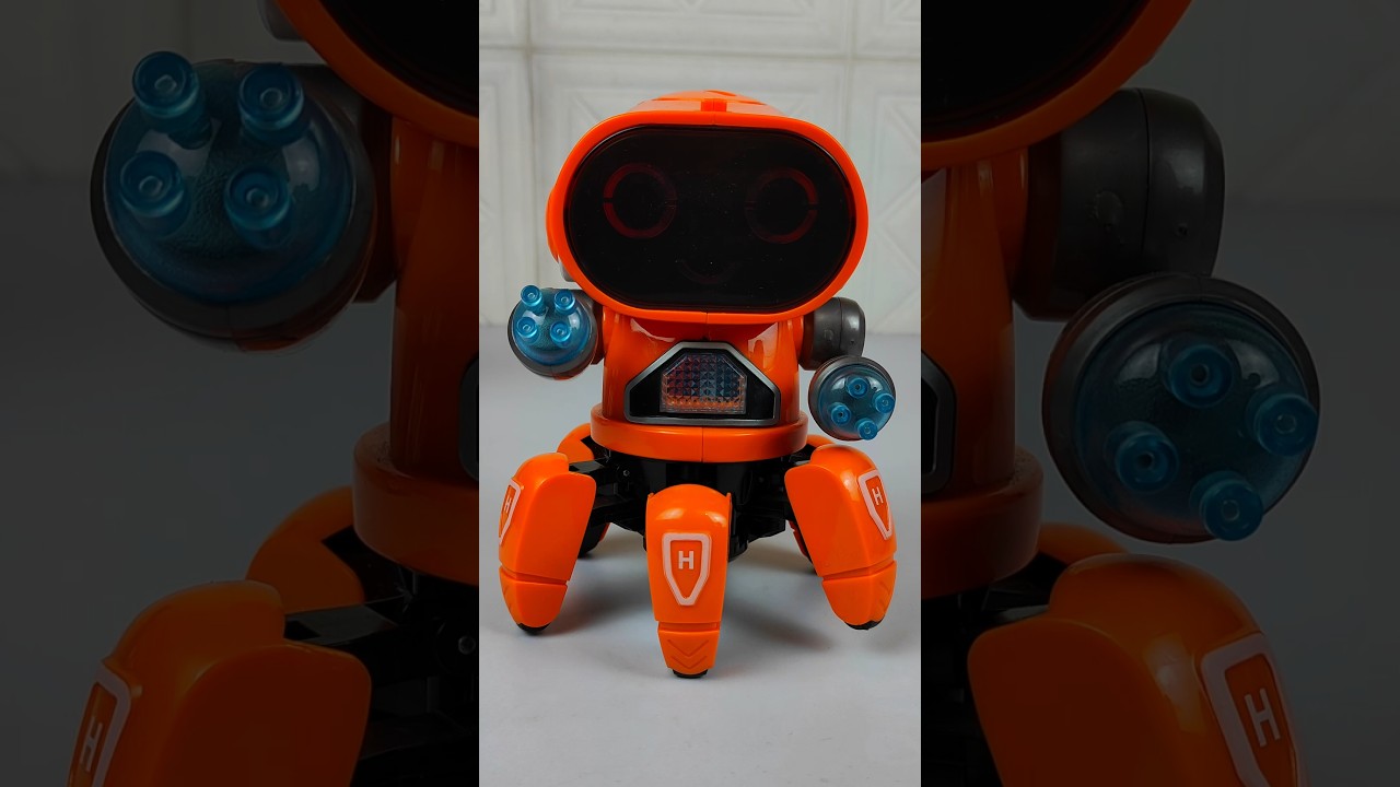 Beautiful Electric DANCING ROBOT Unboxing & Testing #asmr #toys #robot