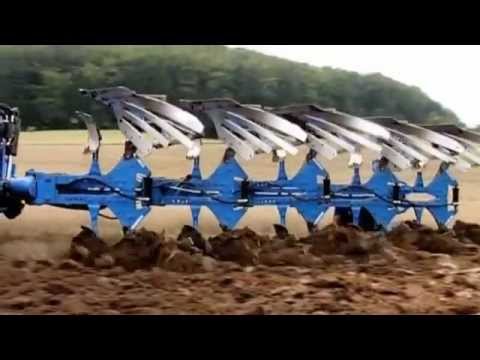 Automatische Ueberlastsicherung bei LEMKEN Pflügen