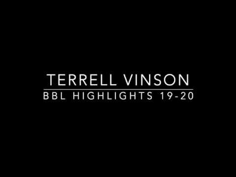 Terrell Vinson BBL Highlights 2019-20