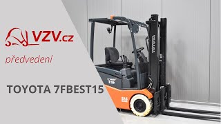 Chariot élévateur à trois roues Toyota 7FBEST15 à vendre - Image 4 | Forkliftonline FR Chariot élévateur à trois roues Toyota 7FBEST15 | Image 4 - Forkliftonline