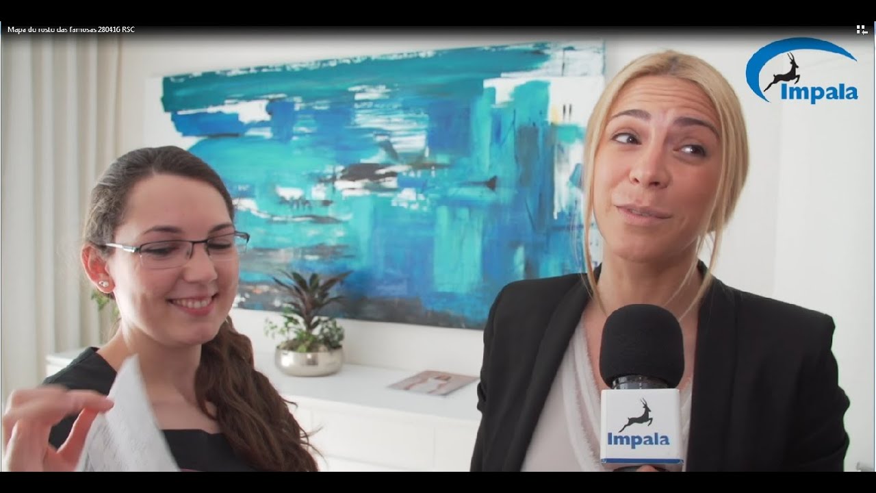 O mapa do rosto das famosas!