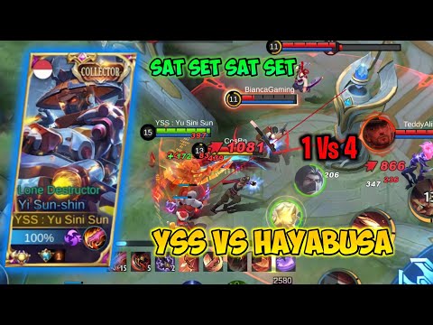 AGGRESSIVE YSS VS HAYABUSA, YSS UDAH GA META ? NIH GW KASIH PAHAM ROTASINYA😱😱😱