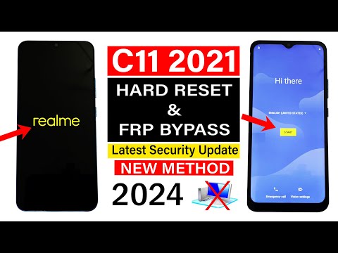 Realme C11 2021 : Hard Reset & FRP Bypass - Latest Security Update 🚀 (Without Computer)