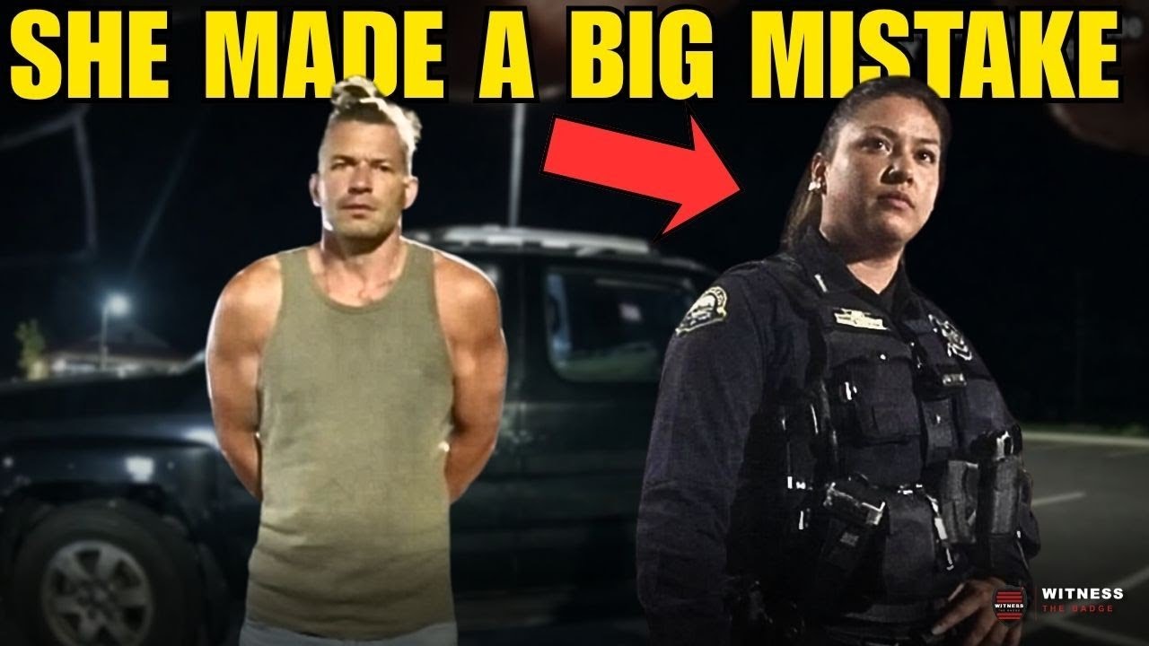 INSANE Female Cop Detains A Man For RESTING In His Car