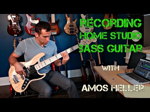 Bass Session Recording and playing tips with Nashville Bassist Amos Heller - Produce Like A Pro