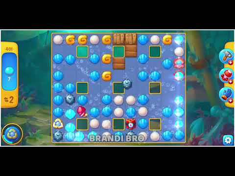 Fishdom; Level 401 Complete🔥😱| BRANDI BRO | #fishdom #fishdompuzzlegame #gaming #trending #newvideos