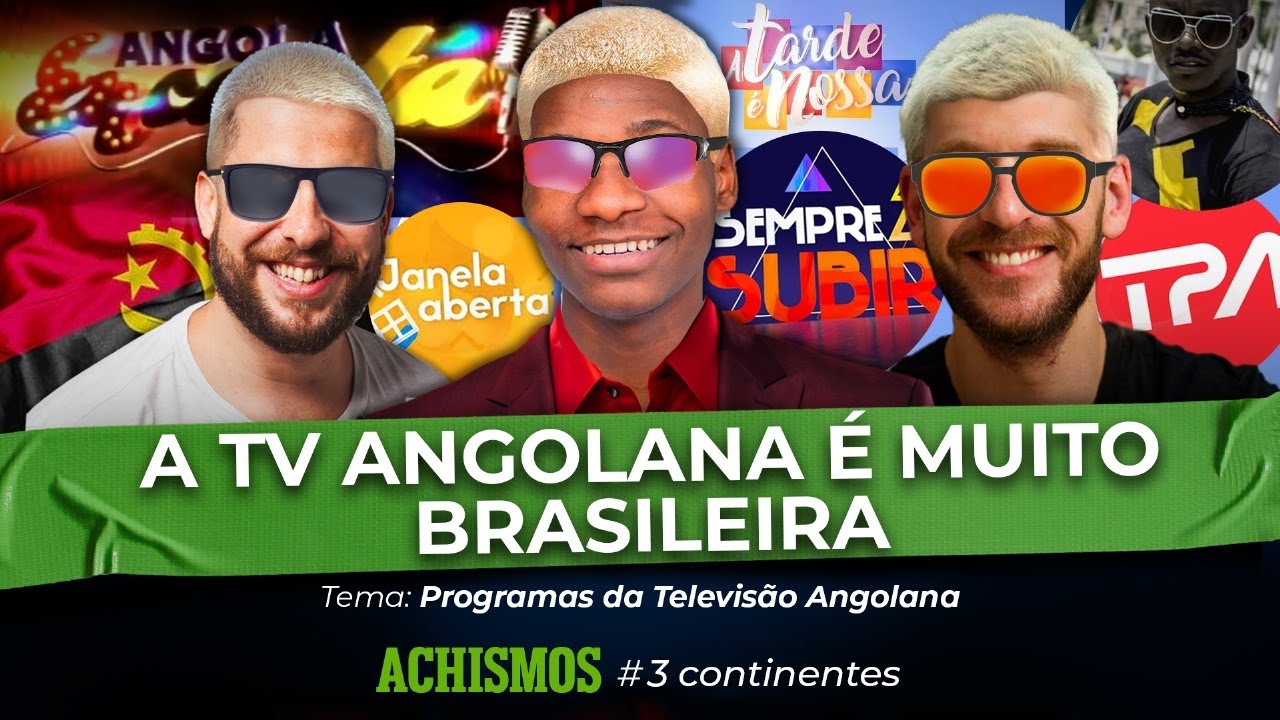 COMO É A TV ANGOLANA? | #3CONTINENTES #26