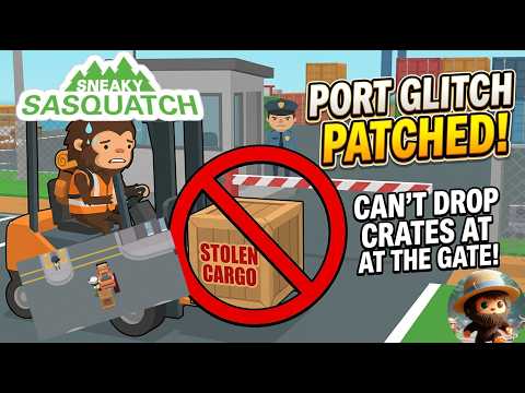 Sneaky Sasquatch Update: You Can't Leave Crates at the Gate Anymore!