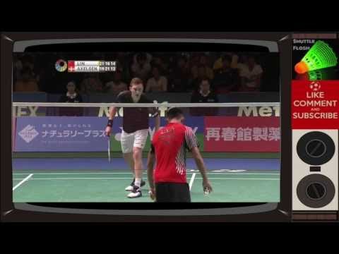 Lin Dan 林丹 vs Viktor Axelsen - Top 10 Rallies- 2015 Yonex Japan Open