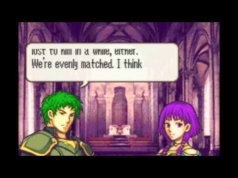 Fire Emblem: The Sacred Stones - Lute & Kyle Support