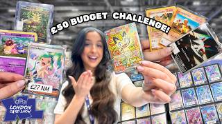 Buyer POV : £50 Budget Challenge at The London Card Show! #pokemon #pokemoncards