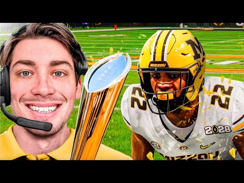 I Rebuilt Missouri Until We Went to a National Championship on College Football 26