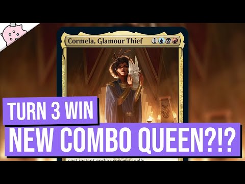 Turn 3 Win! New Combo Queen?!? | Cormela, Glamour Thief | Streets of New Capenna Spoilers | MTG