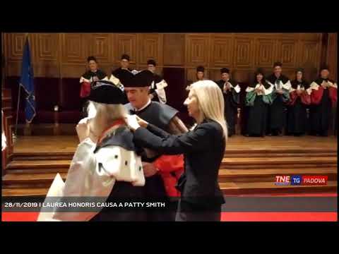 28/11/2019 | LAUREA HONORIS CAUSA A PATTY SMITH