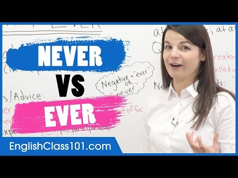 How to Use NEVER and EVER Correctly? - Basic English Grammar