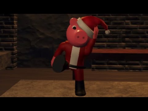 PIGGY [BOOK 2] CHRISTMAS EVENT SANTA GEORGIE JUMPSCARE!! (Game By @wamongus)