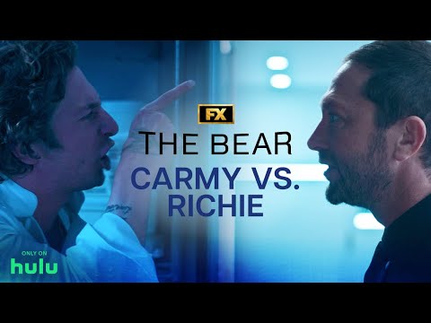 Carmy and Richie Fight Through the Door - Scene | The Bear | FX