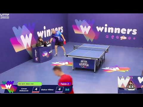 WINners CUP table 2  13.12  Liman Aleksandr - Ziakun Viktor  14:30