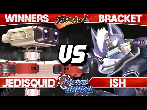 Revival of Brawl - Ish (Wolf) vs Jedisquid (ROB) - SSBB Mid Tiers Winners - Smash Brawl