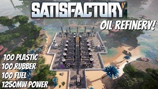 Download lagu How to set up your 1st oil refinery in Satisfactory 1.0 mp3