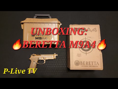 Unboxing New BERETTA M9A4, Top 9mm PISTOL #gun #collection #collection #unboxing