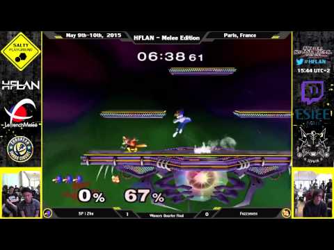 HFLAN - SP | Zhu (Falco) Vs Fuzzyness (Cpt. Falcon, Fox) - SSBM Singles Bracket WQF