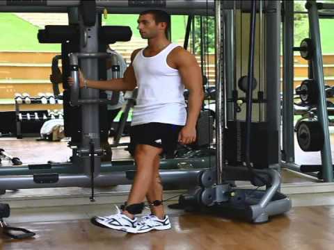 Cable hip flexor