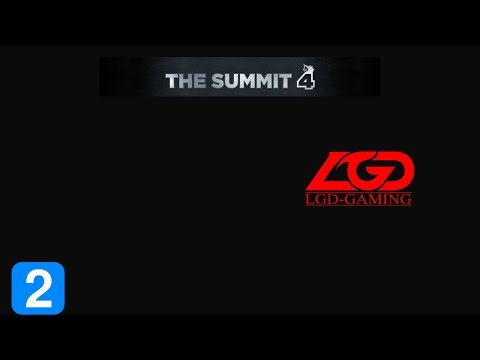 Full Highlights CDEC.Youth vs LGD-GAMING Game 2- The Summit 4