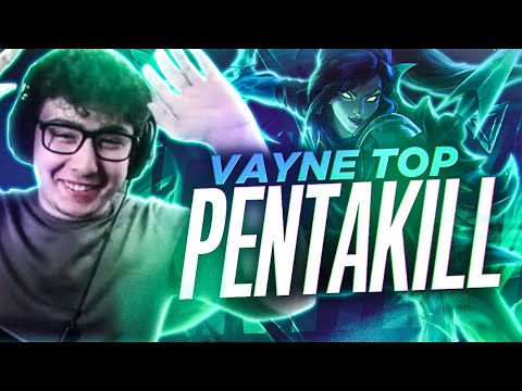 PENTAKILL ON VAYNE TOP | Broken Blade