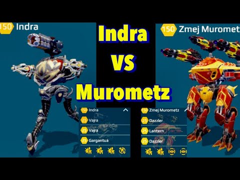 【War Robots】Indra VS Murometz
