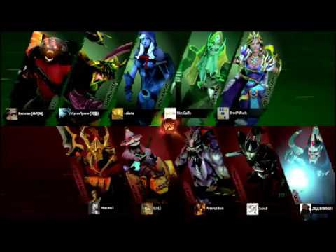 DotA 2 Necro vs Alchemist mid 7.01