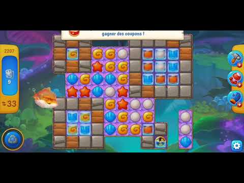 Fishdom level 2207 / niveau 2207