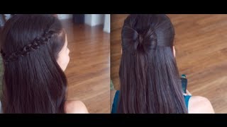 4 Cute Back to School Hair Styles !!! (Promise Phan)