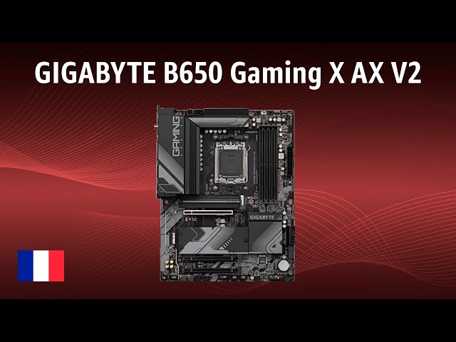 Vídeo relacionado con GIGABYTE B650 Gaming X AX V2 Placa Base - AMD Ryzen Serie 9000, VRM de 8+2+2 Fases, hasta 8000 MHz DDR5 (OC), 1xPCIe 5.0 + 2xPCIe 4.0 M.2, LAN 2,5 GbE, WiFi 6E, USB 3.2 Gen 2