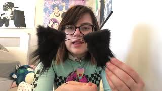 UNBOXING OF A TRADE!! The Kitten Collection ears and etsy tail // MY FIRST VIDEO