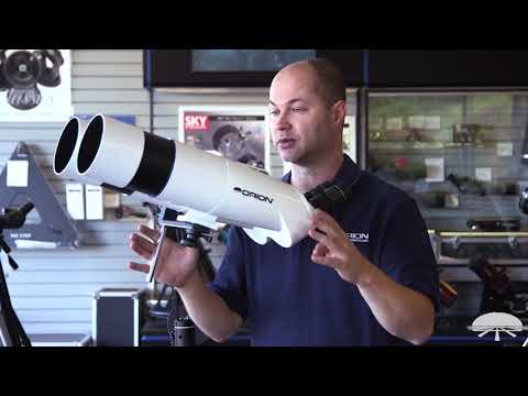 Features of the Orion GiantView BT-100 Binocular Telescope - Orion Telescopes