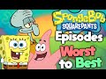 Ranking Every Spongebob Episode Movie And Spinoff