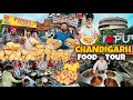 Punjab Tour Ep 21 Chandigarh Street Food Punjab Famous Food Punjab Street Food